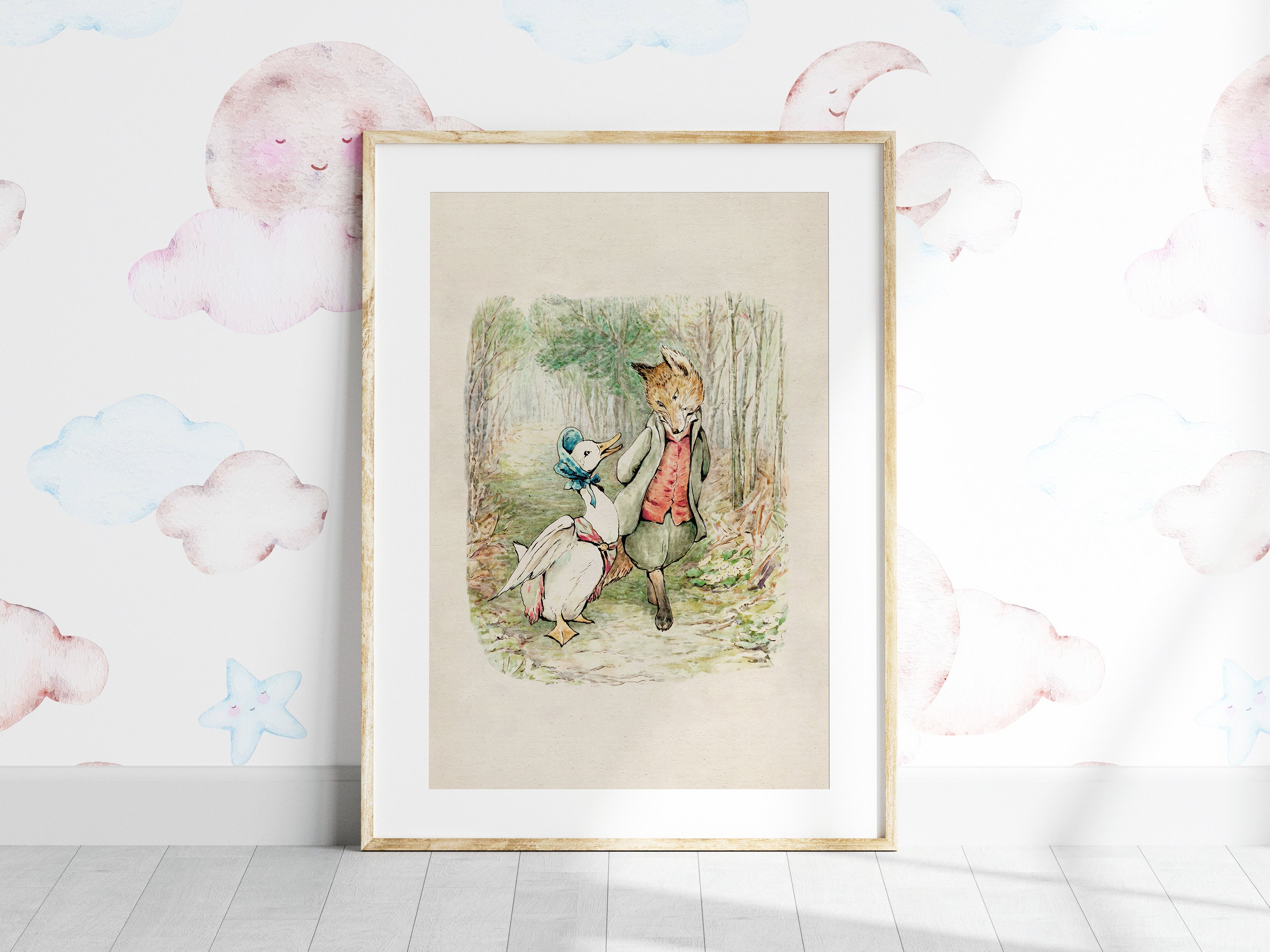 Beatrix Potter Digital Download, Antique Jemima Puddle Duck Printable ...
