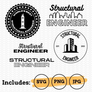 Structural Engineer SVG, Engineer, Cricut, Engineer Gift, Structural