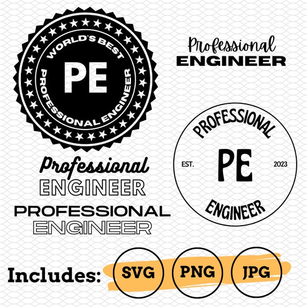 Professional Engineer SVG, Engineer, Cricut, Engineer Gift, Professional