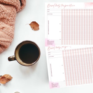 Basal Body Temperature Tracker | Printable Basal Body Temperature Chart ...