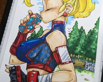 Cammy taking a break