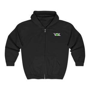 V2X _ UH-1N Unisex Heavy Blend™ Full Zip Hooded Sweatshirt