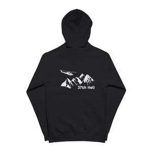 37th Helicopter Squadron UH-1N _ Unisex Fleece Zip Up Hoodie