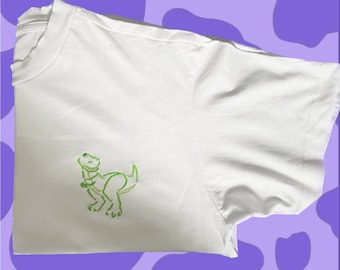 Camiseta/suéter bordado Toy Story REX Disnwy Pixar. Camiseta Disneyland Disneyworld, hasta el infinito y más allá, woody, buzz lightyear