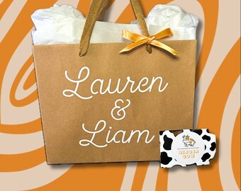 Bolsas de regalo personalizadas, bolsas de regalo de cumpleaños, bolsas de regalo de compromiso, bolsas de regalo para ella, bolsas de regalo para él, bolsas de regalo de graduación, celebración