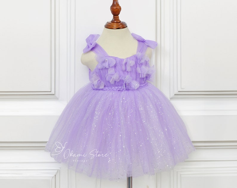 Toddler Pink Butterfly Dress, Toddler Girls Dress, Lace Summer Baby Clothes, Birthday Bliss with the Butterfly Tulle Dress, Wing Party dress zdjęcie 9