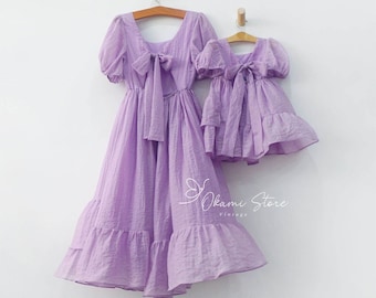 Pâques, Robes assorties maman et moi, tenue maman et moi, tenues assorties, tenue de famille, robes maman et moi, cadeau de fête des mères, cadeaux