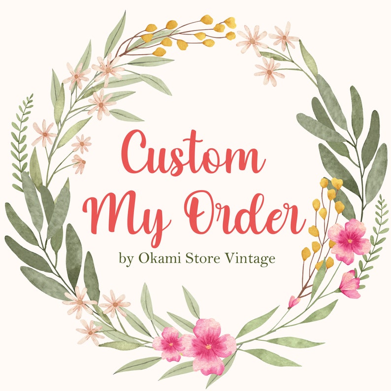 Custom my order Okami store vintage custom image 1