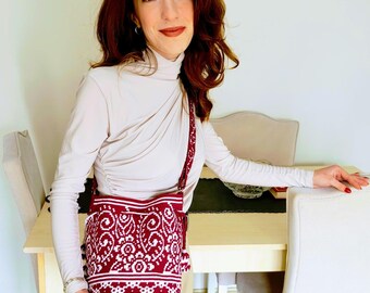 Minibolso de mano de ganchillo hecho a mano: Arte para lucir