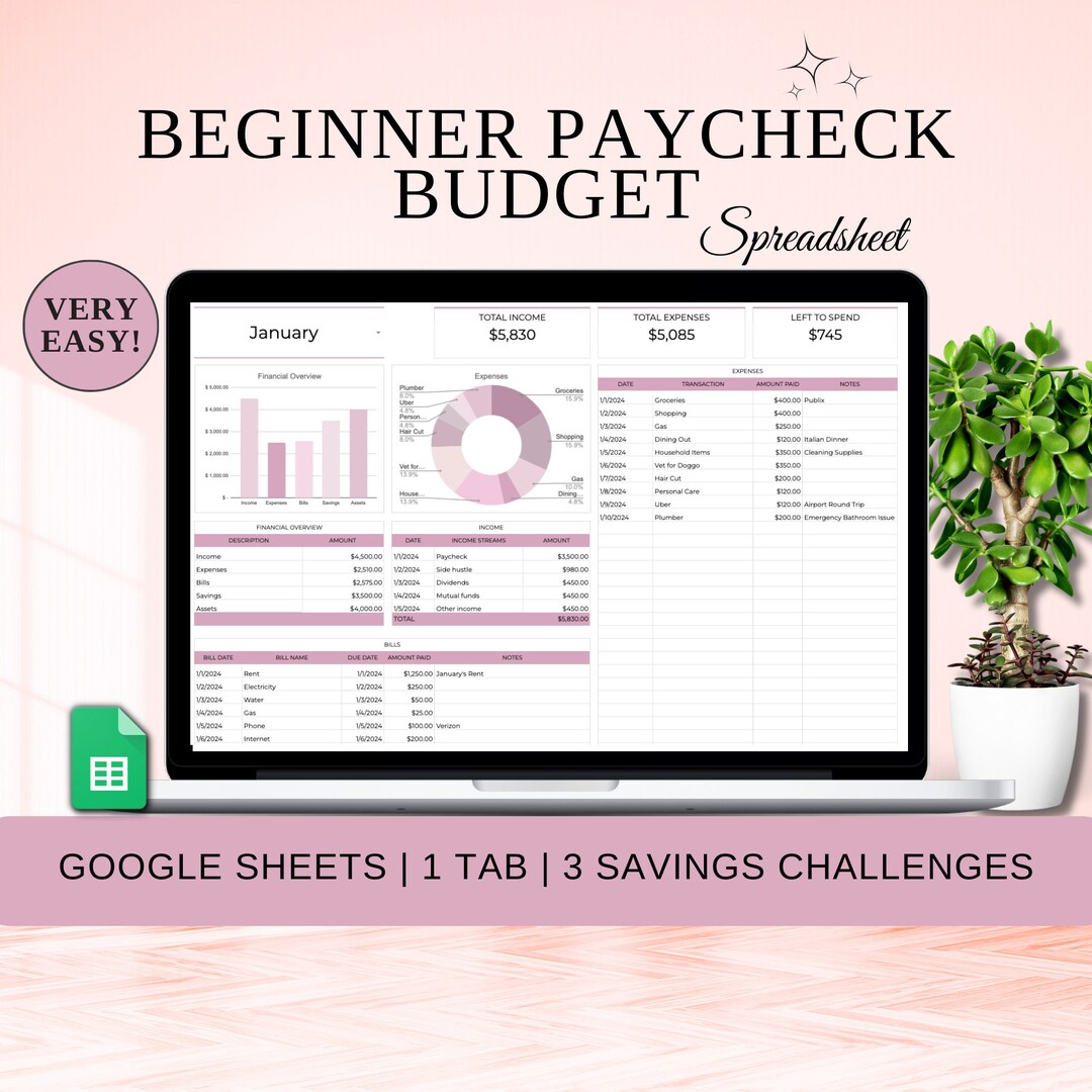 Paycheck Budget Spreadsheet Budget Monthly Budget by Paycheck Template ...