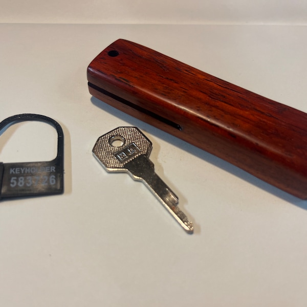 Exotic Hardwood Chastity Key Safe
