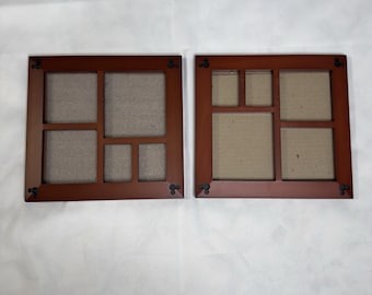Disney Parks Mickey Mouse Multi Photo Collage Picture Frame Thailand Wood
