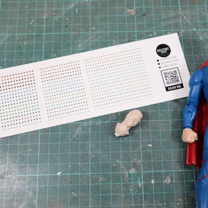 Decalcomanie realistiche per occhi (scala 1/12 a 1/8) per statue / figure / bambole / BJD
