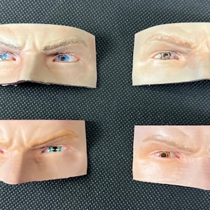 Realistic Eye Decals (1/3 to 1/2 Scale) for Statues / Figures / Dolls ...