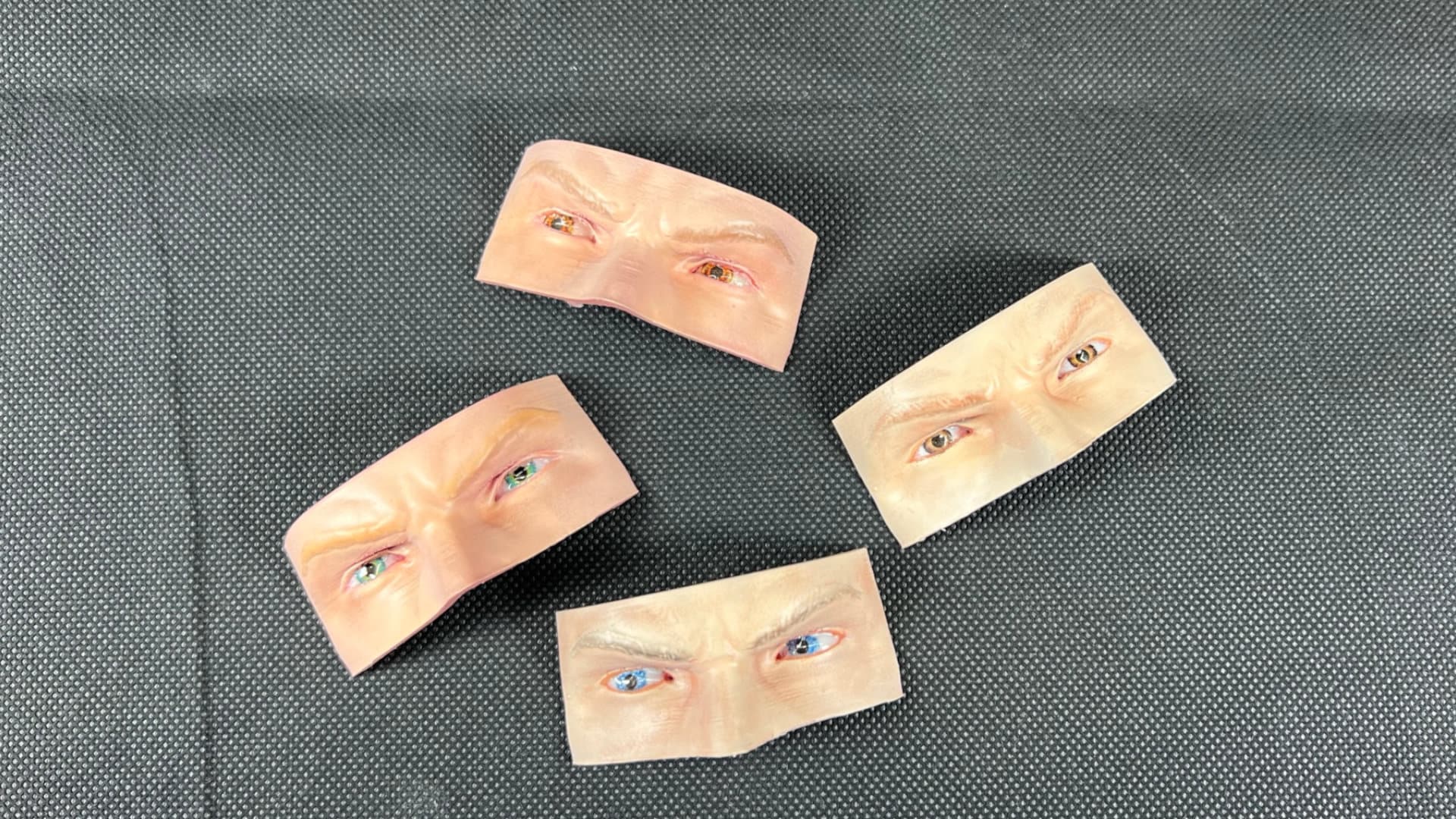Realistic Eye Decals 1/3 to 1/2 Scale for Statues / Figures / Dolls ...