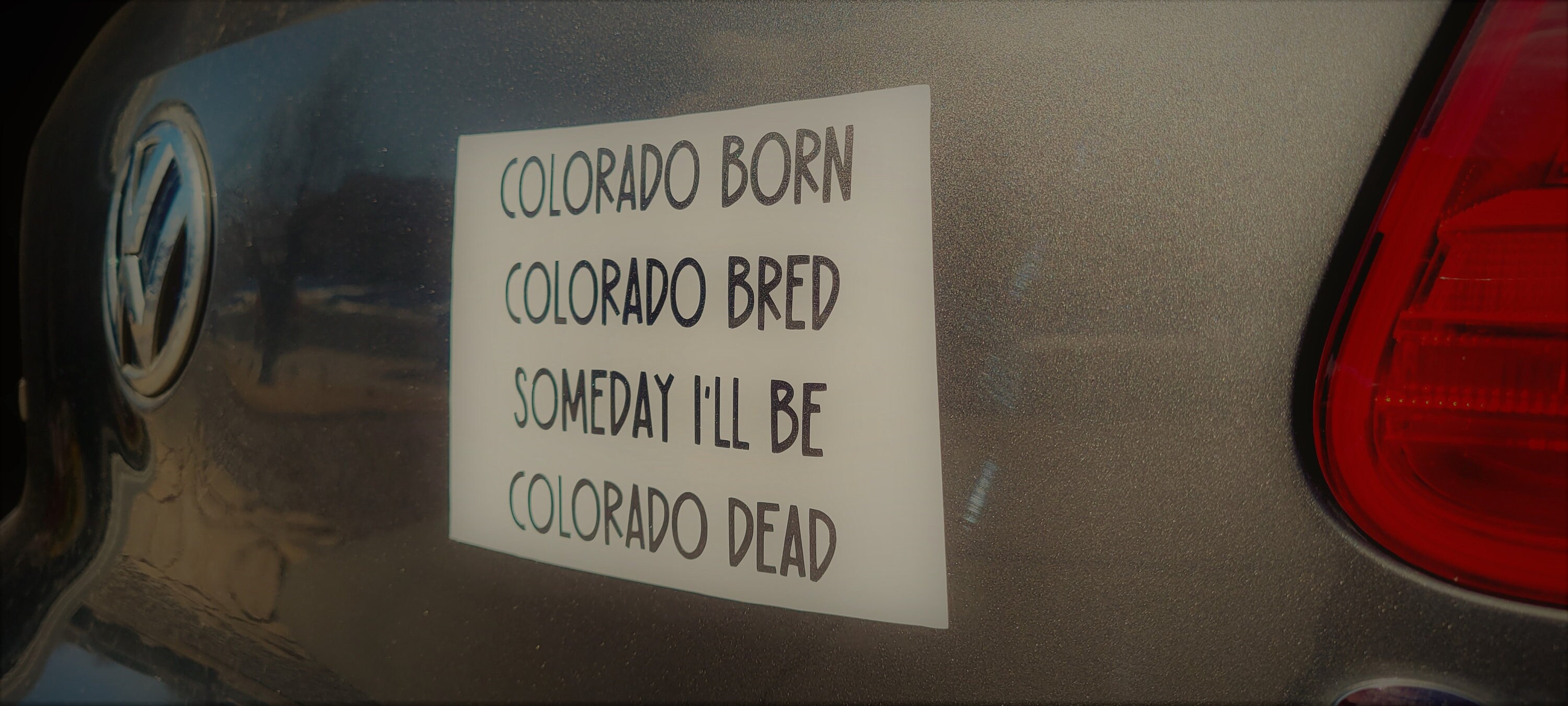 Mega Sticker Store Holden Colorado Vinyl Decal - Bumper, Window, Laptop, Skateboard