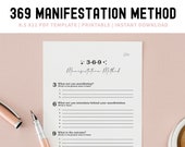 369 Manifestation journal pdf, 369 manifestation method, 369 manifest svg, 369 manifestation pdf, 369 journal, manifestation printable