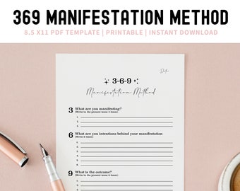 369 Manifestation journal pdf, 369 manifestation method, 369 manifest svg, 369 manifestation pdf, 369 journal, manifestation printable