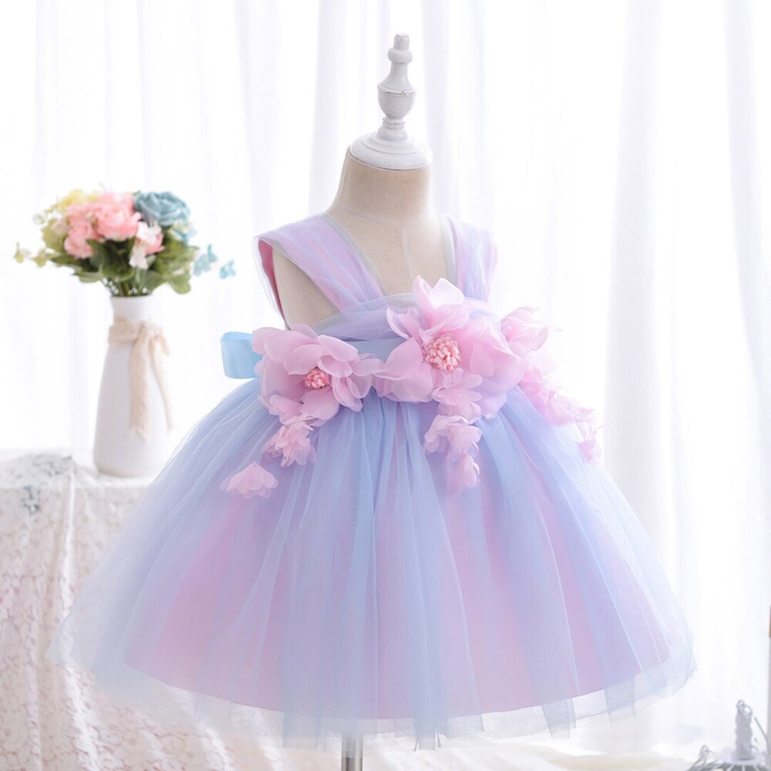 Fairy Dress Flower Girl Dress Baby Girls Wedding Dress Etsy