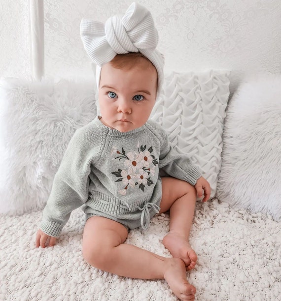 Baby girl knit jumper top