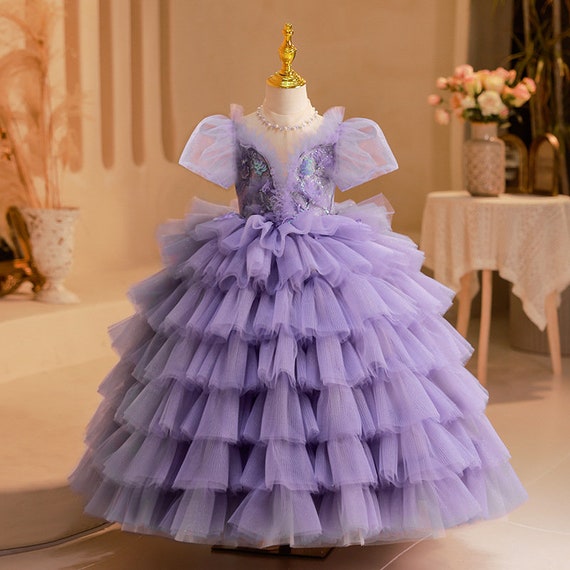 Baby purple prom dresses clearance