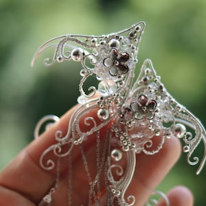 Metall Spitzen Elfen Ohrmanschetten. Kein Piercing. Cosplay Elfe