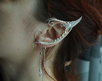 Elfenohren mit Flügelchen, kein Piercing