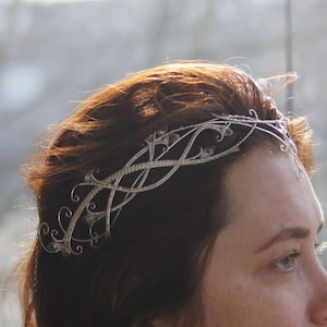 Elven tiara transformer. wedding circlet