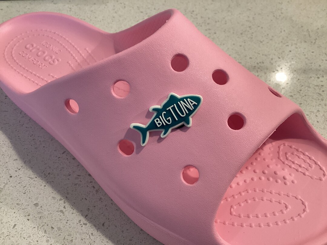 Big Tuna Croc Charm Fish Fishing Jibbitz Etsy