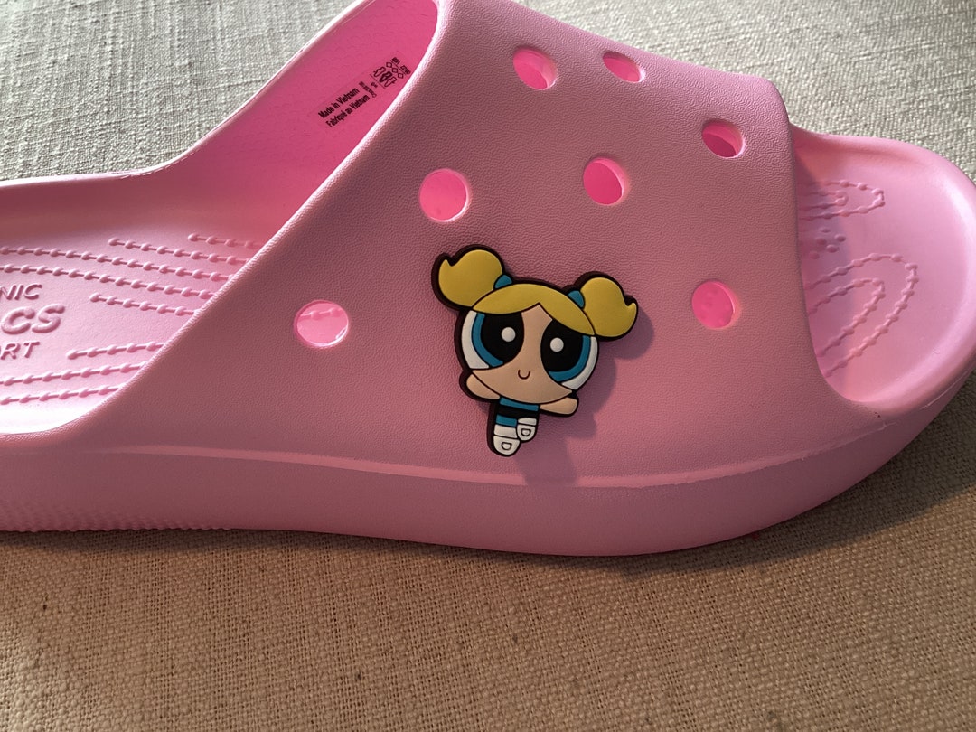 Powerpuff Girl Bubbles Croc Charm Jibbitz Etsy