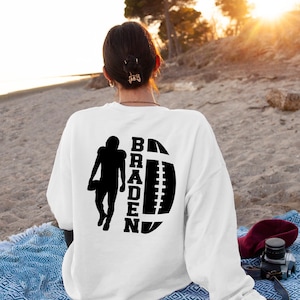 Football Sweatshirt, Cute Football Sweatshirt, Game Day Sweatshirt, Baseball Sweatshirt, Sports Sweatshirt, Football Season Sweatshirt
