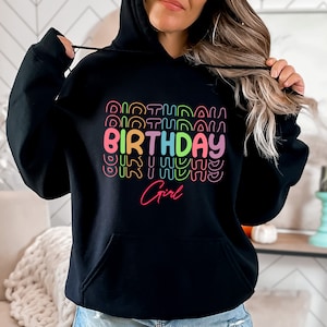 Birthday Girl Hoodie, Birthday Hoodie, Birthday Party Girl Hoodie, Happy Birthday Hoodie, Cute Birthday Girl Hoodie