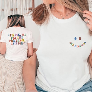 It&#39;s Me Hi I&#39;m The Problem Shirt, It&#39;s Me Shirt, Music Festival T-Shirt, Music Lover Tees, Anti Hero Shirt, Gifts For Women Music Lover
