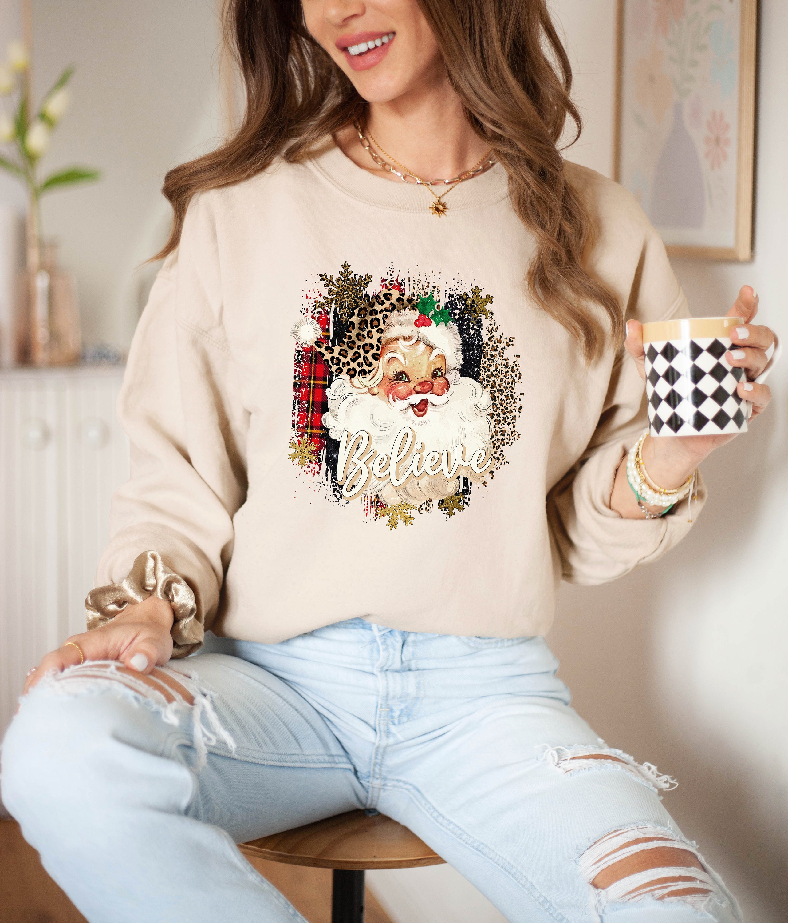 DGFSignature -I Still Believe in Santa Sweatshirt, Unisex