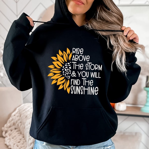 Sunflower Hoodie Etsy
