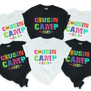 Comfort Colors Cousin Camp 2025 Shirt, Cousin Crew 2025 Shirt, Matching Cousin Shirts, Cousin Camp Shirts, Summer Cousin Shirts