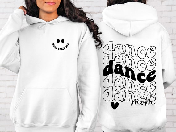 smiley face dancer sweatshirt