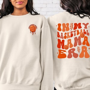 In My Basketball Mama Era Sweatshirt, Basketball Mom Sweatshirt, Basketball Sweatshirt, Basketball Lover Sweatshirt, Sports Mom Sweatshirt