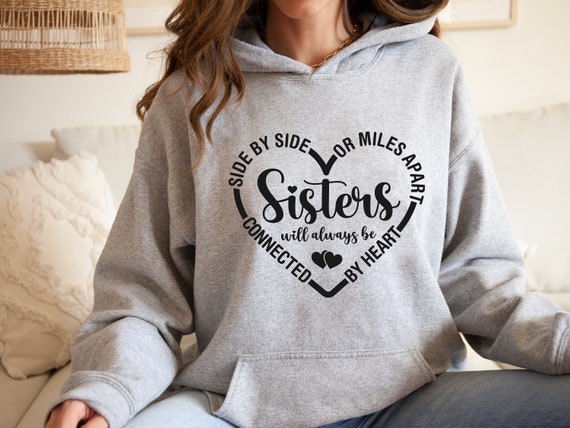 Grey sisters hoodie on sale