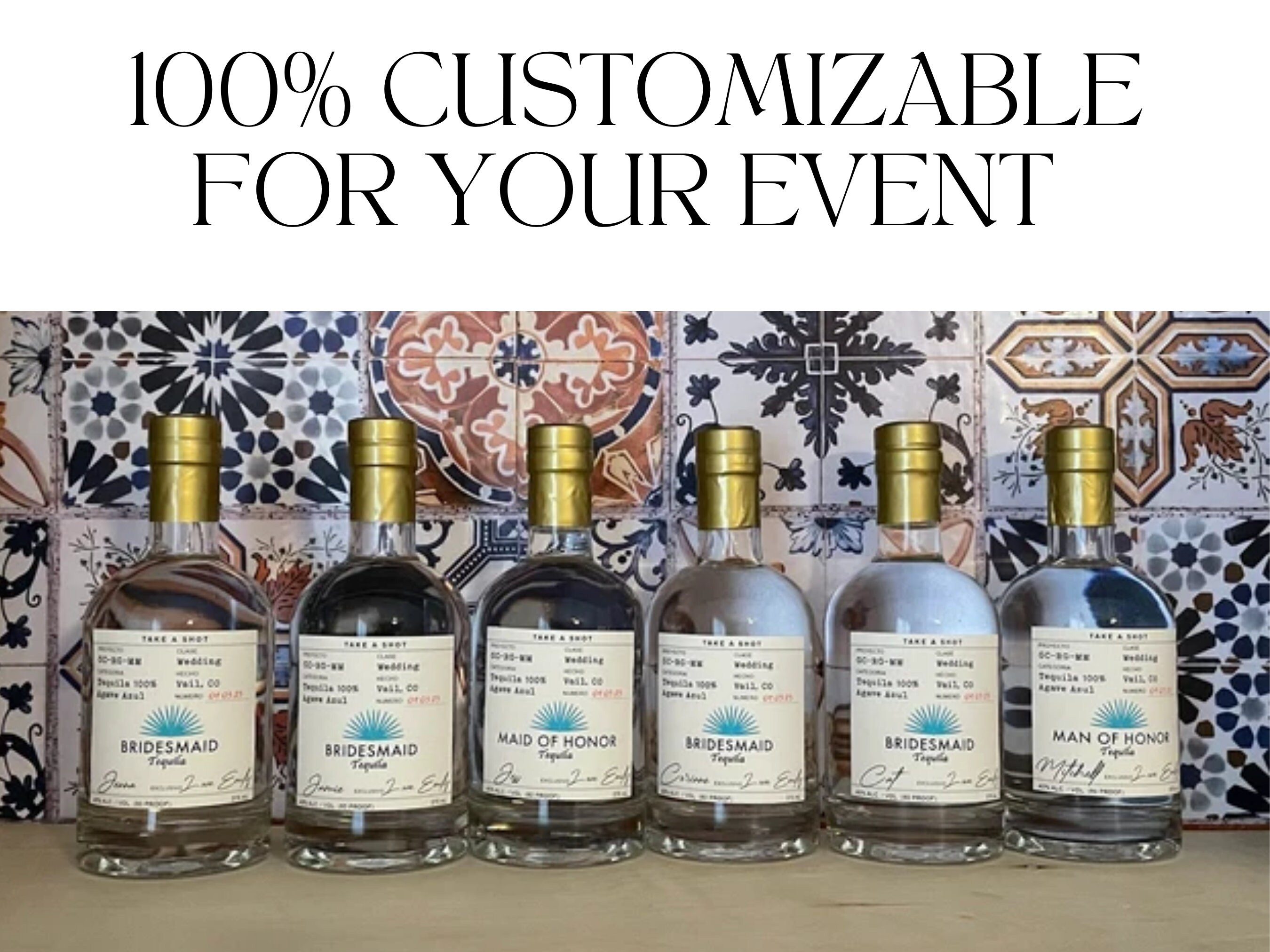 Custom Tequila Bottle Label Tequila Label Personalized for Etsy Australia