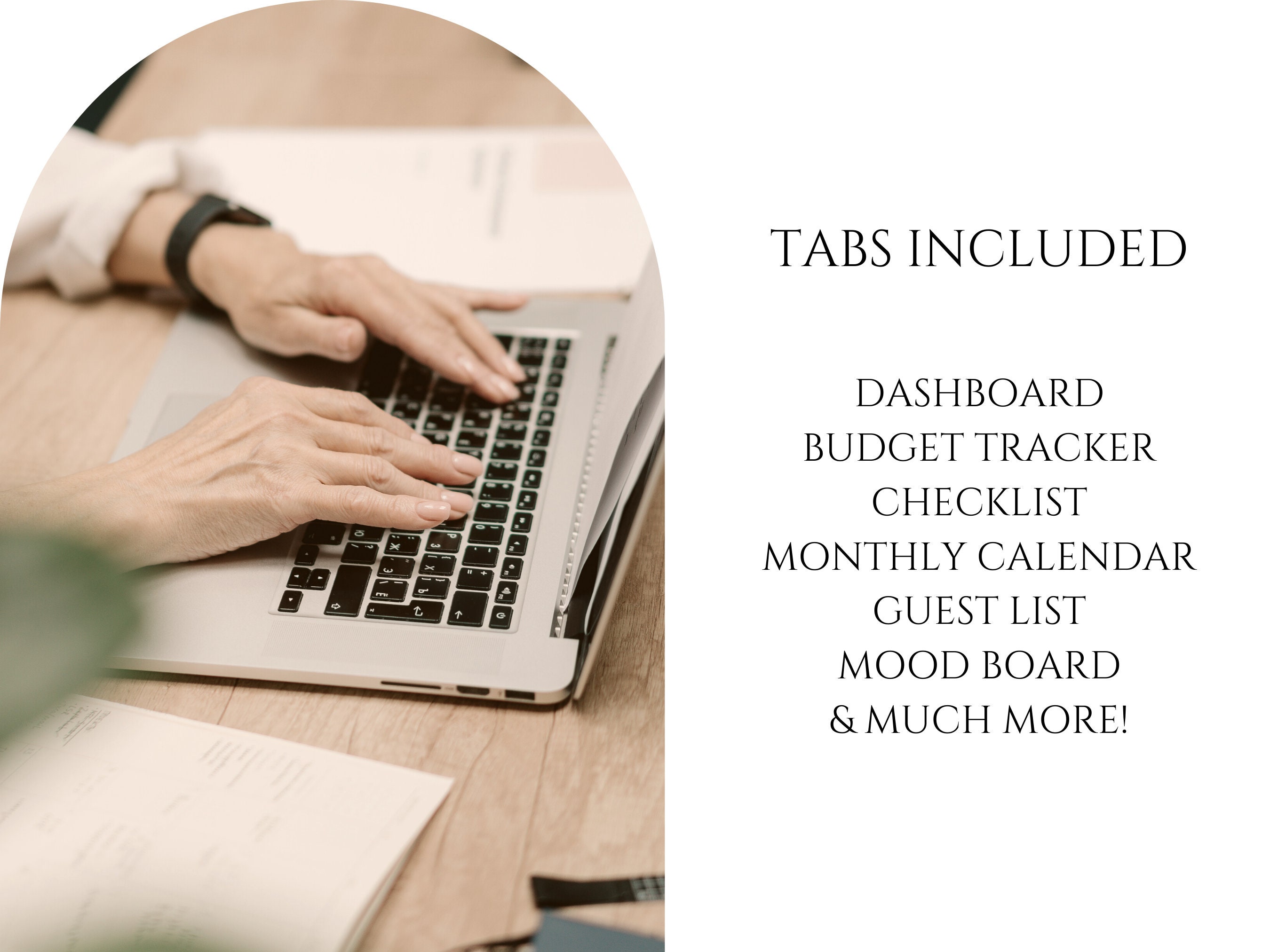 Bridal Shower Budget Spreadsheet Bridal Shower Planner Etsy