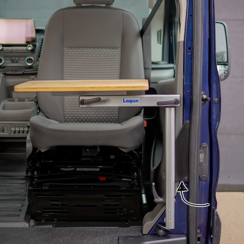 Ford Transit Lagun Tisch B-Säule Halterung Beifahrer/Fahrersitz Bild 1
