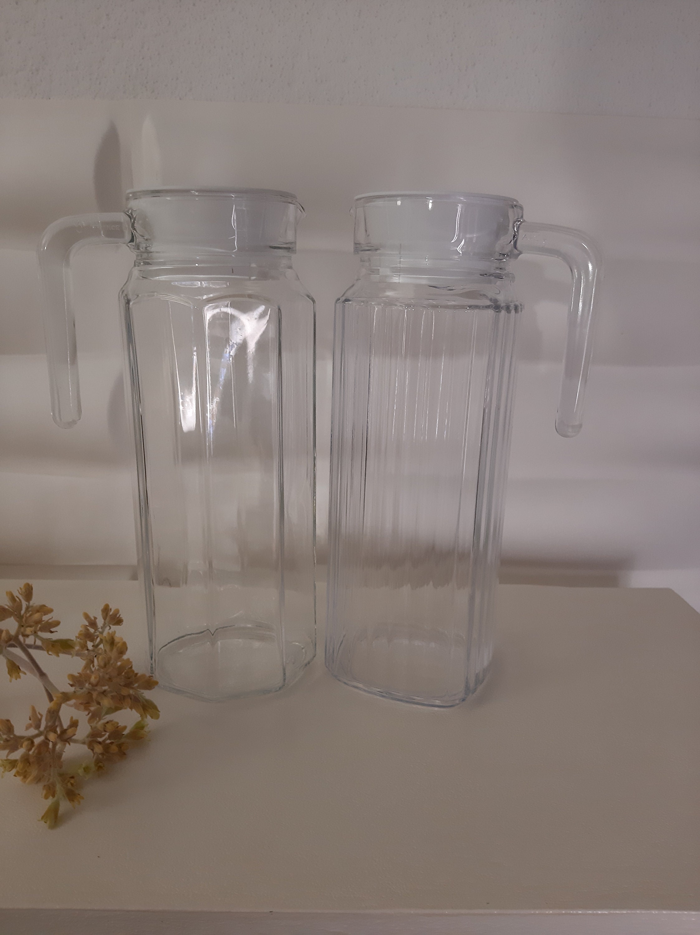 Arcoroc/Luminarc 1 Liter Water/Soft Drink/Lemonade Jug
