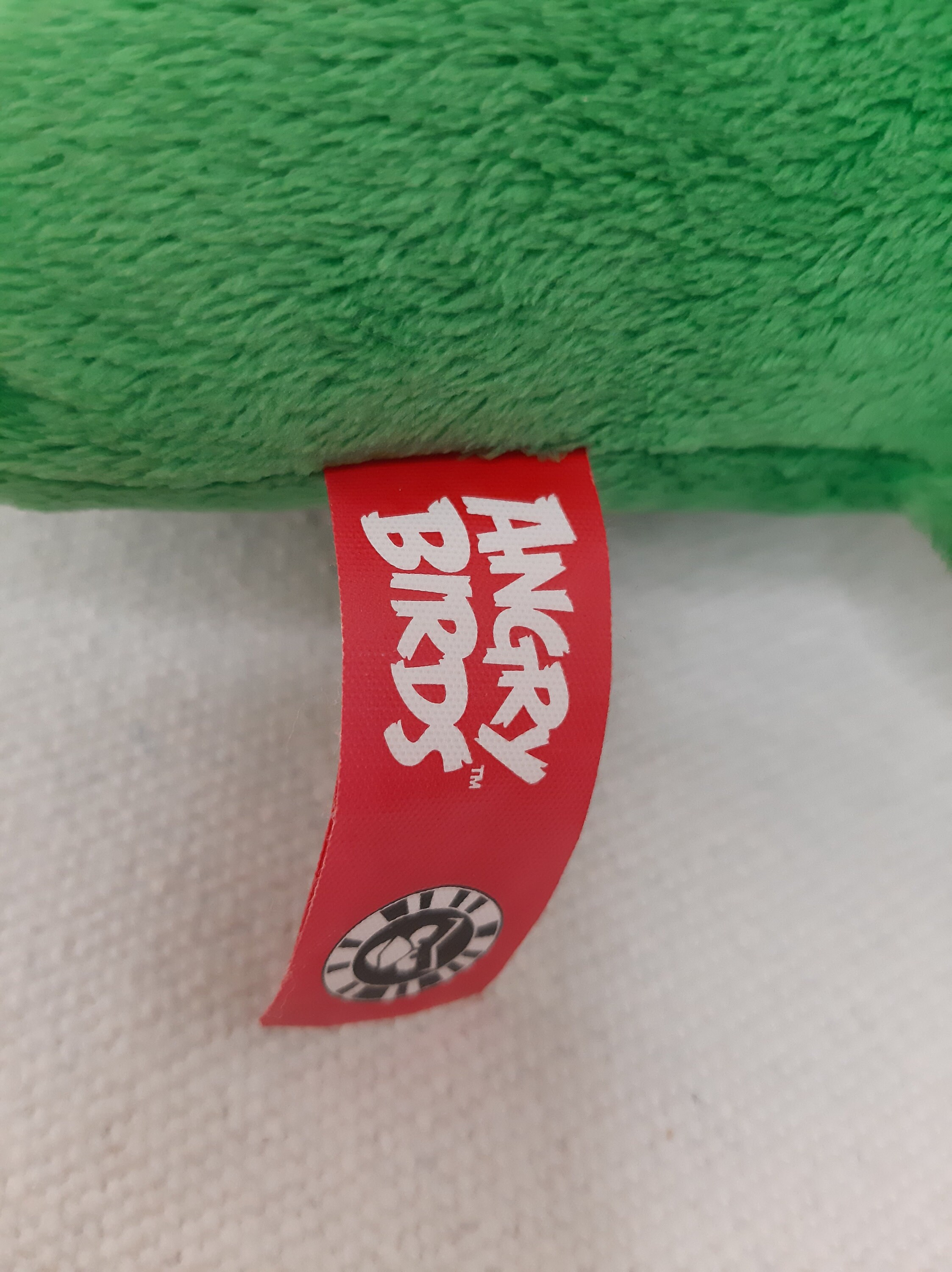 Peluche Angry Birds King Pig - Cochon Vert En Velours, 25 Cm, Neuf Sous Emballage