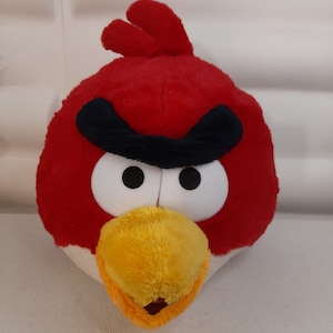 Rouge, de Angry Birds, peluche