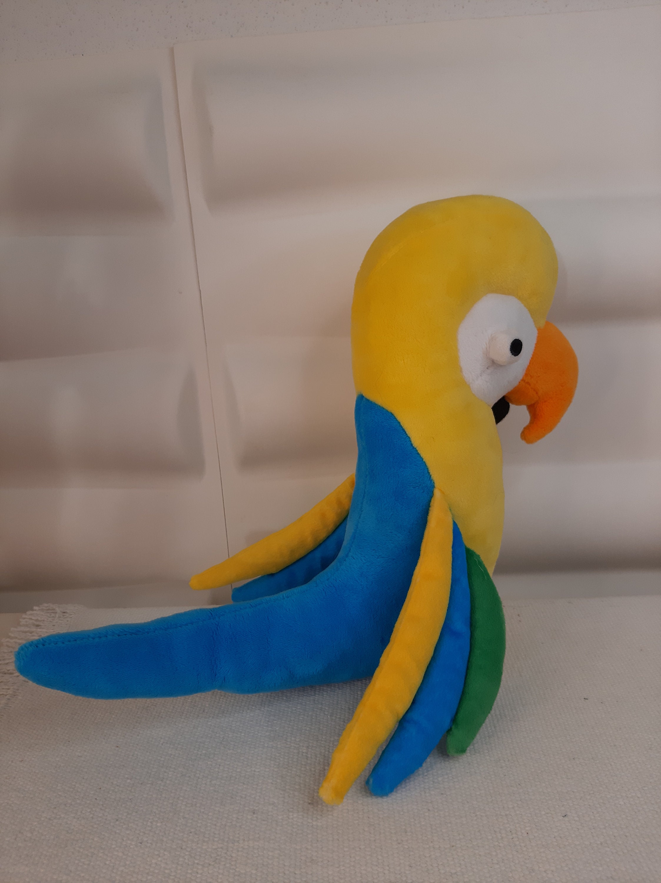 Colorful Parrot, Hey Clay, Plush Toy - Etsy