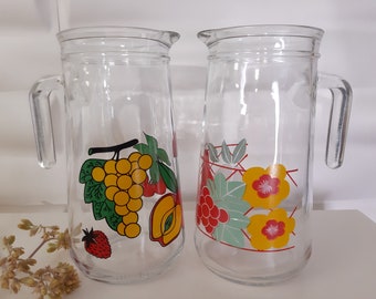 Covetro Italy soft drink/lemonade pitcher, Vintage