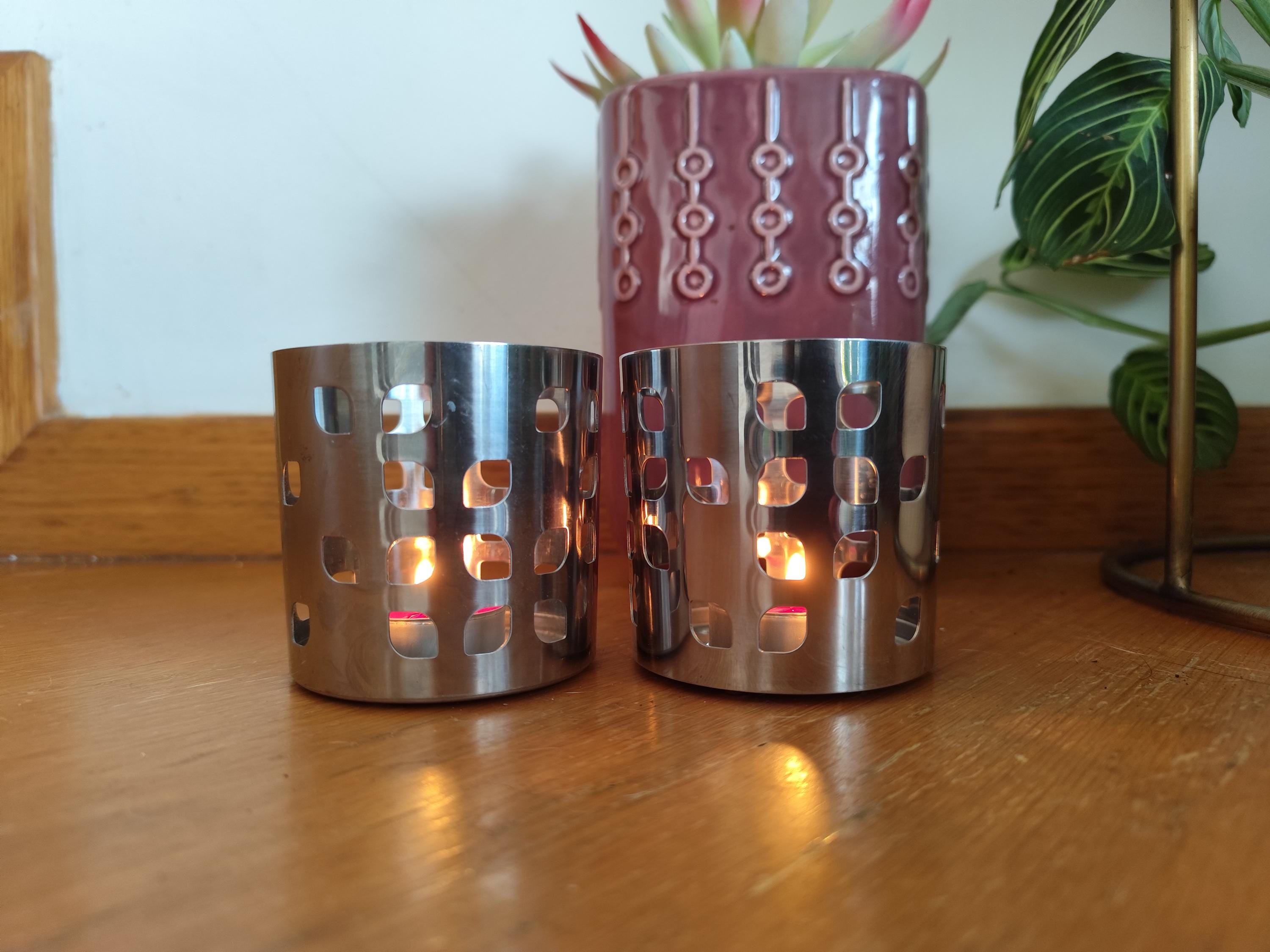 Kerzenhalter aus Metall, Ikea
