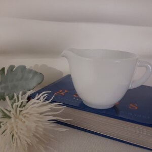 Creamer, Federal, All White, Milkglass, Federal Glass, Vintage