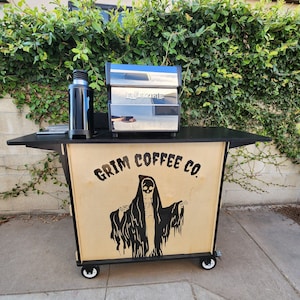 Mobile Coffee Cart Foldable
